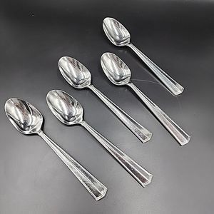 Yamazaki ICON AFFINITY Stainless 18/8  Patrick Place Oval Soup Spoon Set of 5